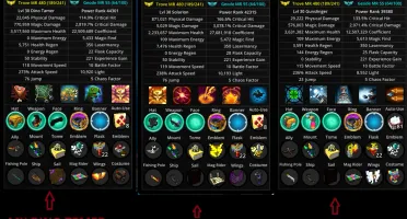 | Conta Trove Pc | Br-51K | Dt-44K | Sol-41K | 4 Primodial |