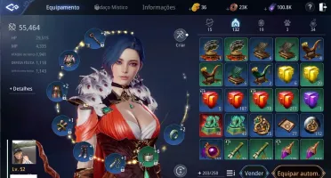 Conta Mir4 Server SA73 servers dos Koreanos do youtube