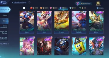 Conta mobile legends bang ban