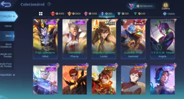 Conta mobile legends bang ban