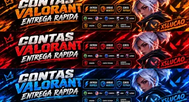 CONTA VALORANT SMURF | FULL ACESSO | ENTREGA RÁPIDA