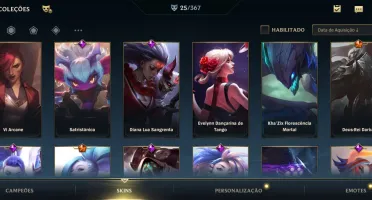 Conta wild Rift