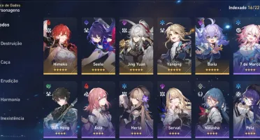 star rail (seele, himeko, jing yuan, yanqing e bailu)