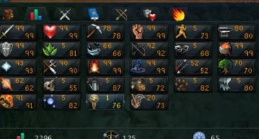 CONTA RUNESCAPE 3 COM VARIOS 99's.