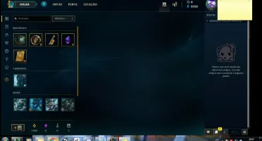 Conta league, 10champs, 2750EA, lissandra,yasuo,lee sin,fizz
