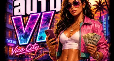 +70 Artes Estilo GTA 6 Estampas BSC