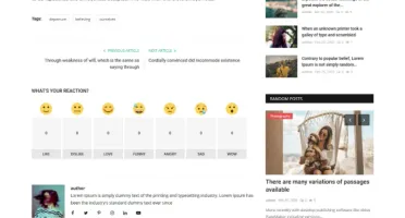Varient - News & Magazine Source Script PHP