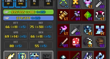 Conta Top Rotmg Com 2 Personagens Full Exalts