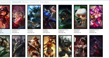 Conta League of Legends - LvL 30 - 26 Champs + 20 Skins - Un