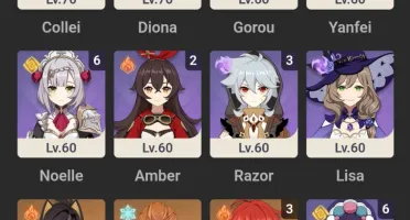 Conta de Genshin AR60