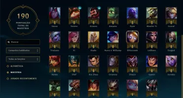 Conta League Of Legends Platina 3