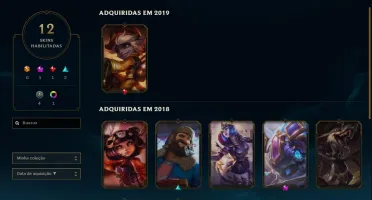 Conta League Of Legends Platina 3