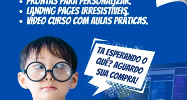 Landing Pages Canva Editáveis + Curso Crie Paginas Canva