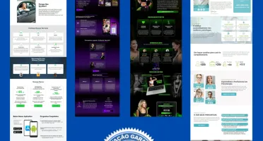 Landing Pages Canva Editáveis + Curso Crie Paginas Canva