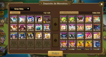 Conta iniciante Summoners war C/ Skin druida todos elementos