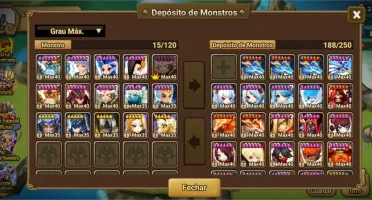 Conta iniciante Summoners war C/ Skin druida todos elementos