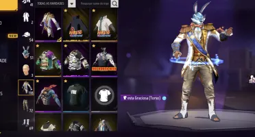 conta de free fire antiga e gemada