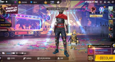 Conta Free Fire gemada, todos os passes disponíveis