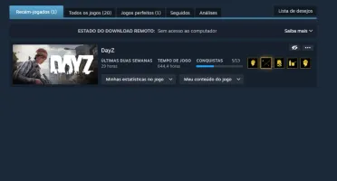 Conta DayZ (Steam) ONLINE