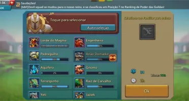 Conta Lords Mobile