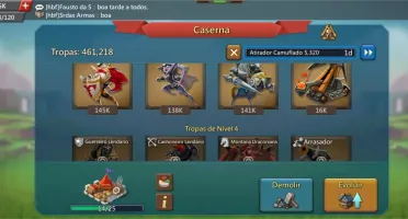 Conta Lords Mobile