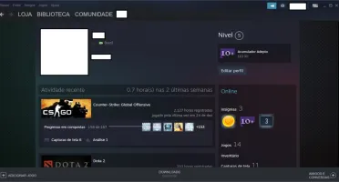 CONTA CSGO GLOBAL PRIME, 4 MEDALHAS, 2.2K HORAS DE JOGO