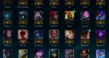 Conta gold 5 com borda, 85 campeões, 25 skins
