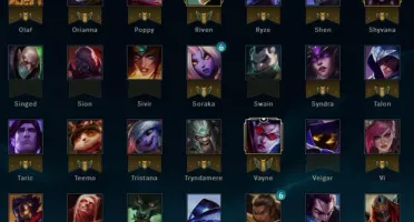 Conta gold 5 com borda, 85 campeões, 25 skins
