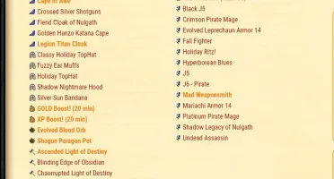 Conta AQWorlds