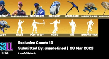 Conta Fortnite Capitulo 1 +100K De Vbucks Gasto - 1056 Itens