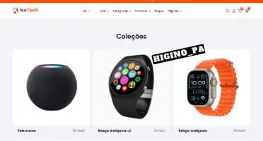 Tema Shopify Isotech - Loja De Eletrônico + Atualizações
