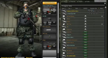 Conta Combat Arms TNC¹ + Alt. de nome + Armas permanentes