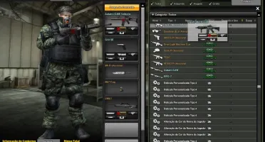 Conta Combat Arms TNC¹ + Alt. de nome + Armas permanentes