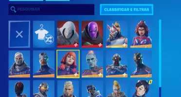 CONTA FORTNITE C PASSES + Skins raras da twitch // NBA E +