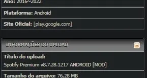 Spotify Premium - APK MOD ( ANDROID )