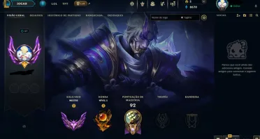 Conta Mestre 140 Pdl + Passe Do Zed Completo