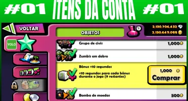 Contas Zombie Tsunami (Full Acesso)