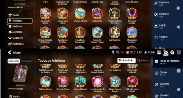 Conta Epic 7 Seven Lv 69 com 27k+ Skystone