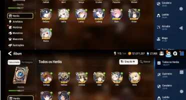Conta Epic 7 Seven Lv 69 com 27k+ Skystone