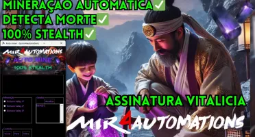 Mir4 Script De Auto Mineração Vitalicio