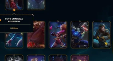 V> ACC LOL 57 Skins 2 miticas / faltam apenas 6 champions P5