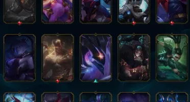 V> ACC LOL 57 Skins 2 miticas / faltam apenas 6 champions P5