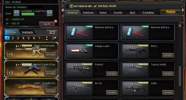 Conta Crossfire 7 Vips, Muitas Armas Perma, Patente Alta