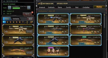 Conta Crossfire 7 Vips, Muitas Armas Perma, Patente Alta