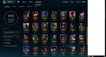 CONTA LEAGUE OF LEGENDS DIAMANTE 5