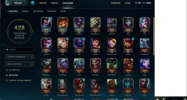 CONTA LEAGUE OF LEGENDS DIAMANTE 5