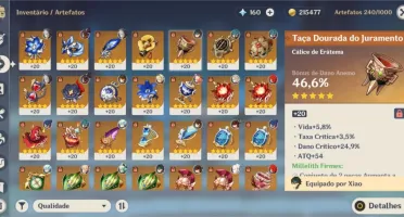 AR 56 11 5* + 3 Armas 5* tiro 70 do 50/50 +40 tiros na bag