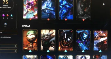 Conta lol com todos os personagens