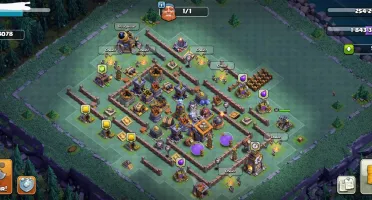 Clash of clans - CV 13 TOP quase full