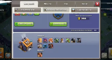 Clash of clans - CV 13 TOP quase full